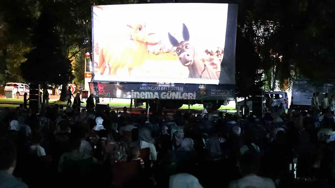 Melikgazi'de 'Sinema Günleri' yoğun ilgi gördü