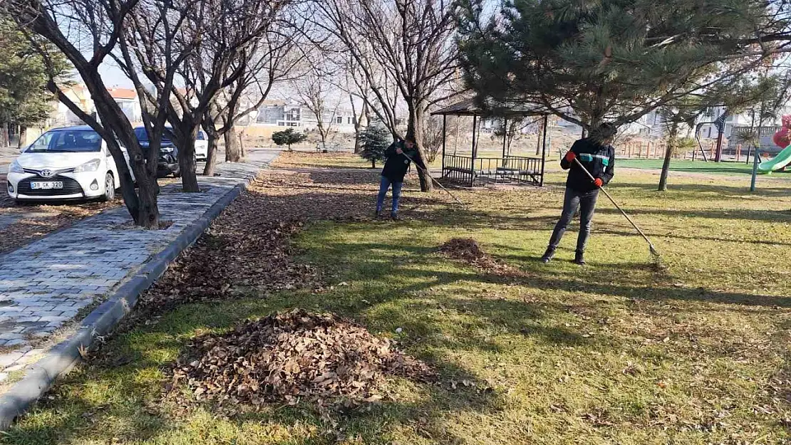 Park, bahçe ve mesire alanlarında bakım onarım çalışmaları