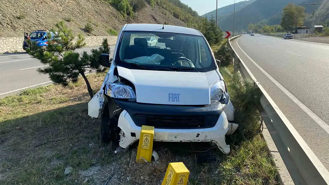 Samsun'da trafik kazası: 2 yaralı