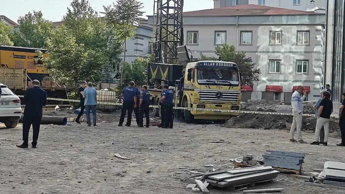 Sondaj kuyusuna düşen işçi hayatını kaybetti