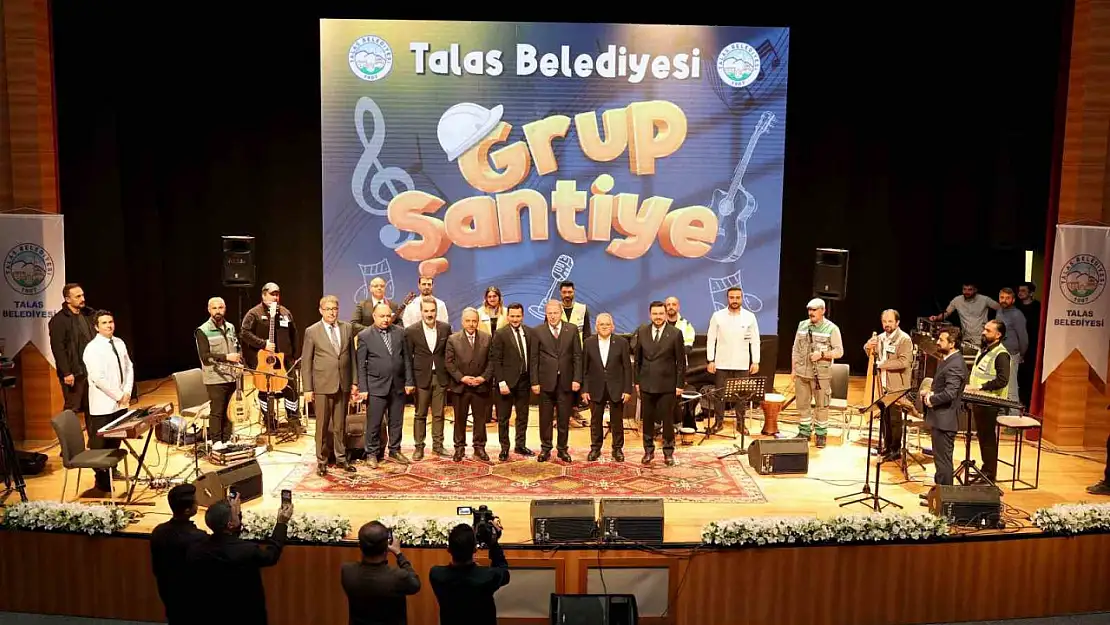 Talas'ın grup şantiye konserinin yankıları sürüyor
