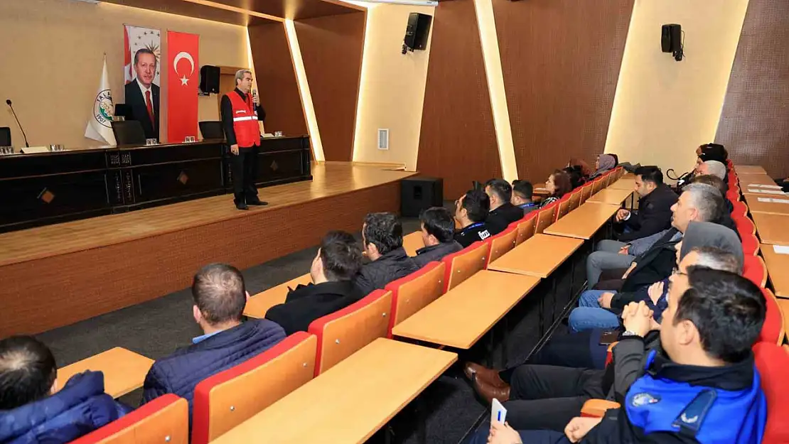 Talas personeline ilk yardım eğitimi