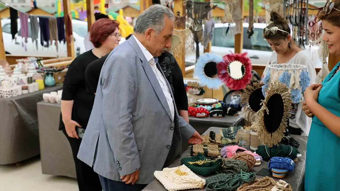 Talas'ta bayram öncesi 'Maharetli Eller'