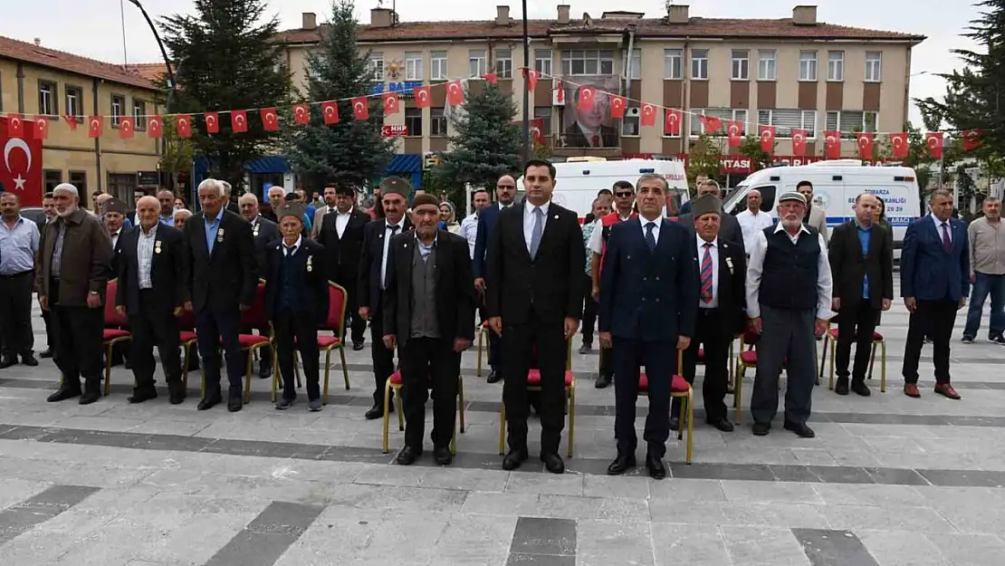 Tomarza'da Gaziler Günü programı düzenlendi