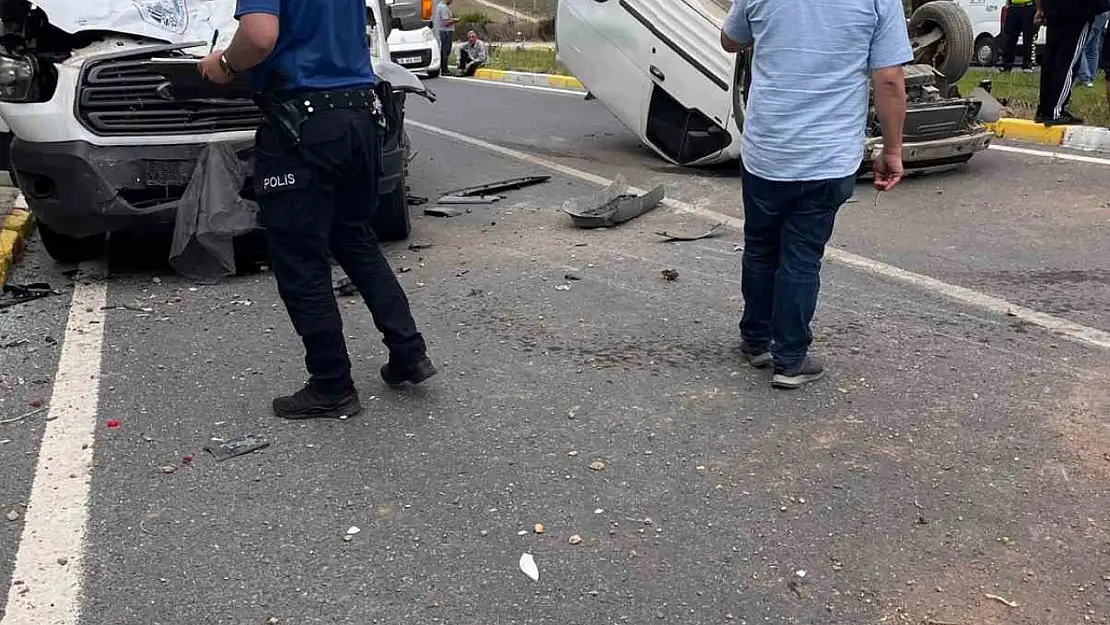 Tomarza'da trafik kazası: 1 yaralı