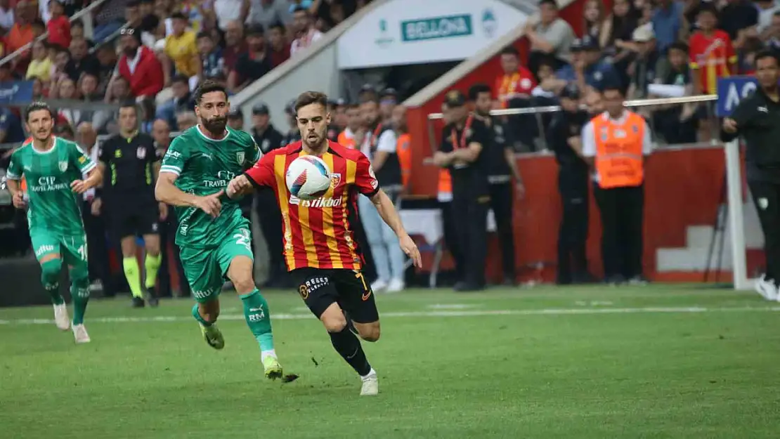 Trendyol Süper Lig: Kayserispor: 0 - Bodrum FK: 1 (İlk yarı)