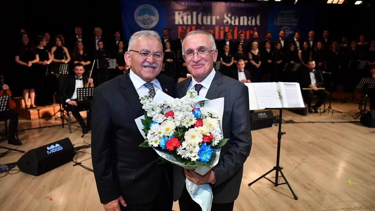 Başkan Büyükkılıç: ''Kültür olmadan olmaz, sanat olmadan olmaz'