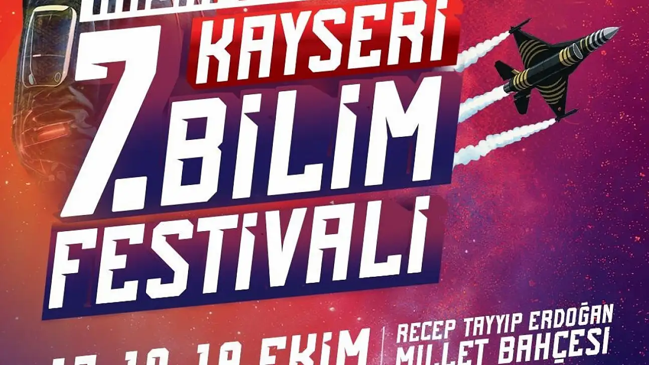 Büyükşehir ve TÜBİTAK iş birliğinde 7. Kayseri Bilim Festivali