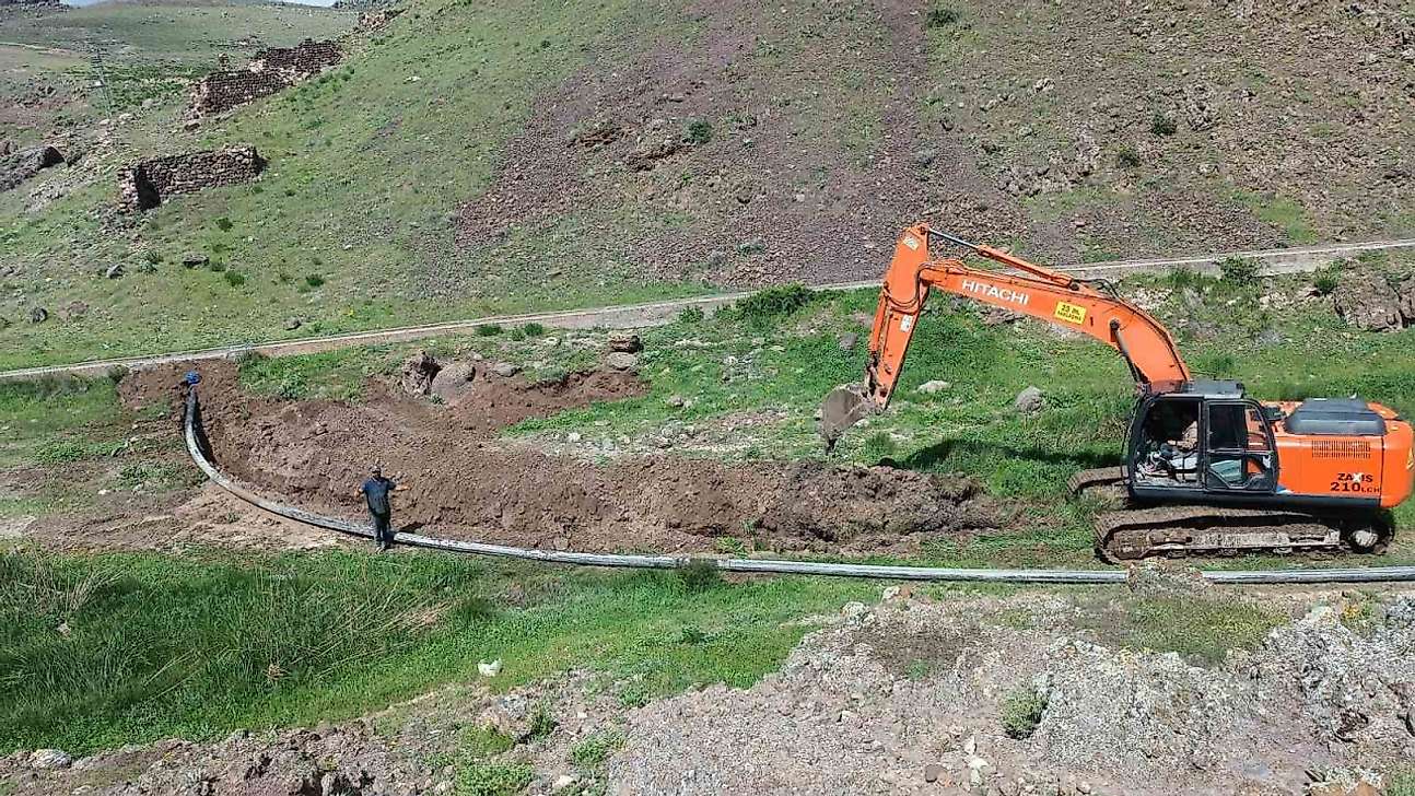 Büyükşehirden 9 milyon TL'lik kapalı sulama sistemi ile tarımsal üretime can suyu