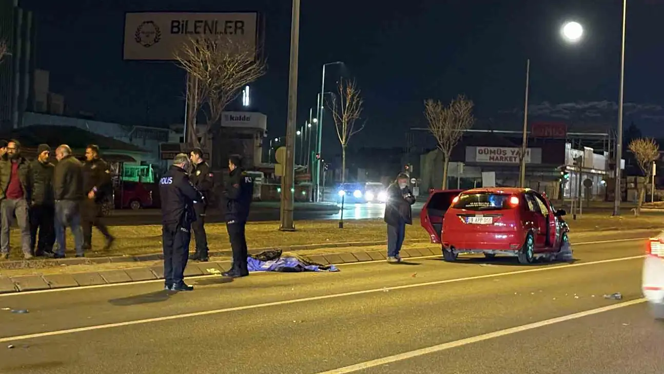 Kayseri'de otomobil yayaya çarptı: 1 ölü
