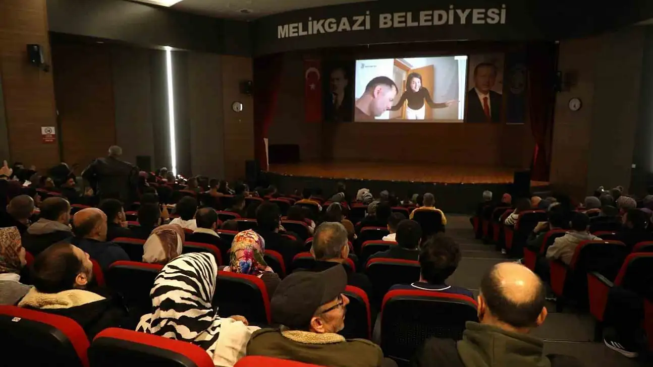 Melikgazi'den işitme engellilere sessiz film