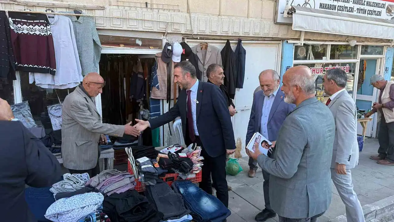 Saadet Partisi heyetinden Yahyalı'da esnaf ziyaretleri