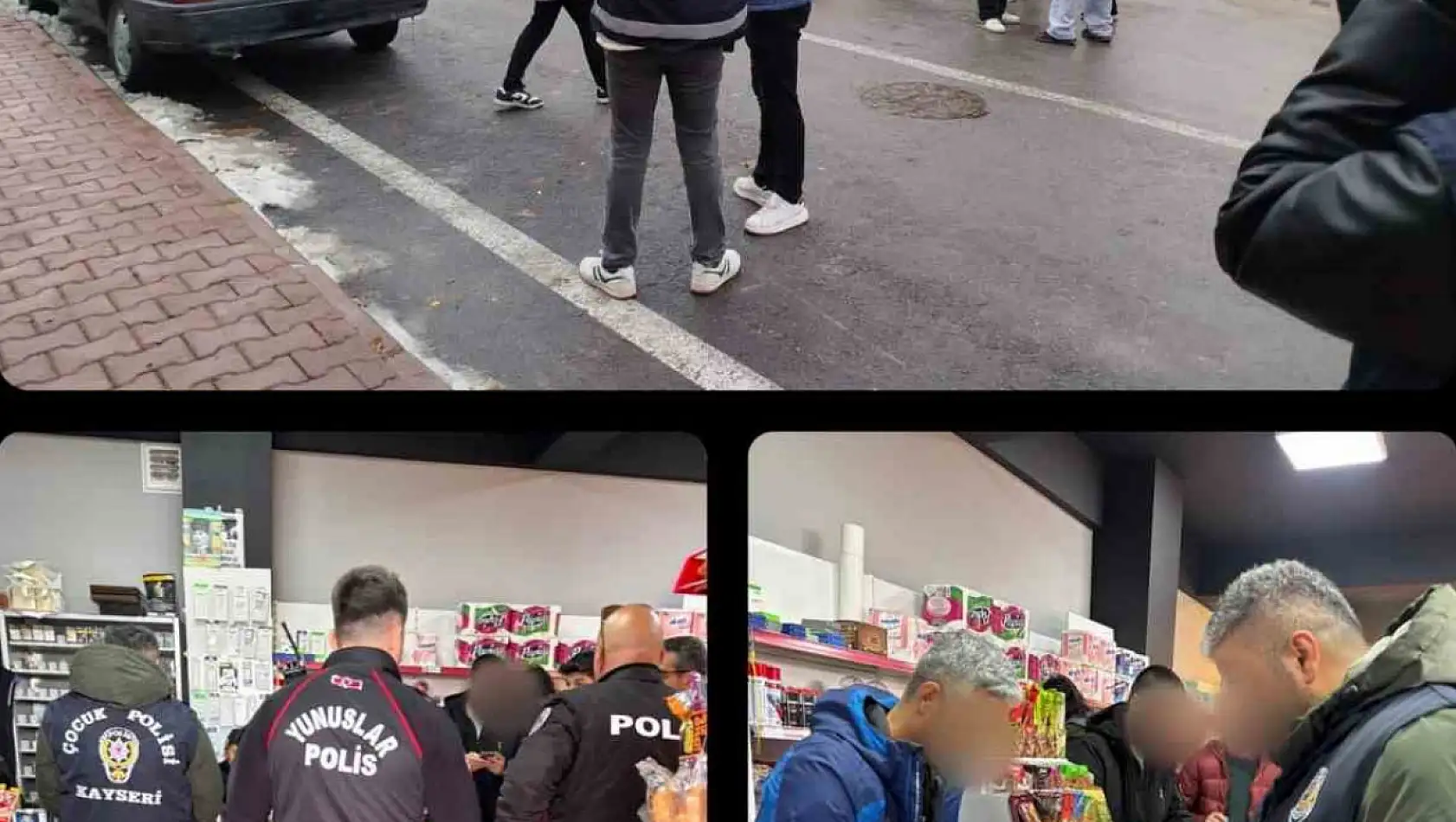 Kayseri'de okul çevresinde 642 şahıs sorgulandı