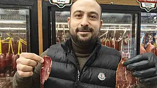 Pastırmanın kilosu raflarda 2 bin TL