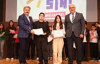 'Sen Yaparsın Melikgazi'de başarılı olan küçük müzisyenler ödüllerini aldı