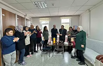 40 yıllık hizmete anlamlı veda