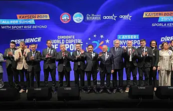 ACES Yönetim Kurulu Başkanı Lupatelli: '2029 Dünya Spor Başkenti yüzde 99.5 Kayseri olacak'