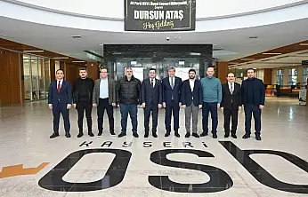 AK Partili Ataş, Kayseri OSB Yönetim Kurulu Toplantısı'na konuk oldu