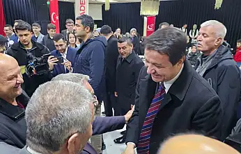 Arıkan, memleketinde bayramlaşma törenine katıldı