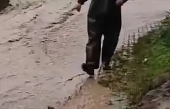 Aşırı yağış Develi'de sele dönüştü