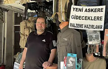 Asker gideceklere malzeme önerisi