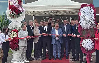 Ata-San Otomotiv yeni hizmet binası protokolün katılımıyla açıldı