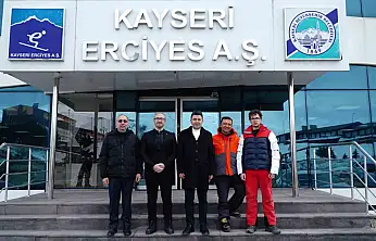 Bakan Yardımcısı Boyraz'a Erciyes'te kapsamlı sunum