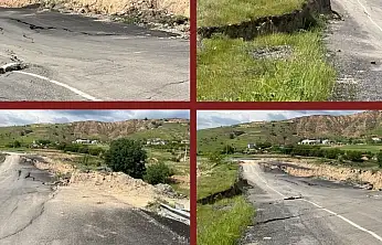 Baki Ersoy, Felahiye'de çöken yolu TBMM gündemine taşıdı