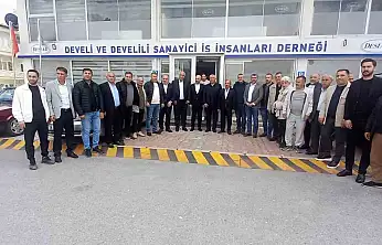 Başkan Bağlamış'tan Develi'ye ziyaret