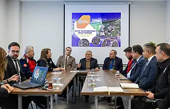 Başkan Büyükkılıç, afetlerde kullanılacak park alanlarına yönelik toplantıya katıldı