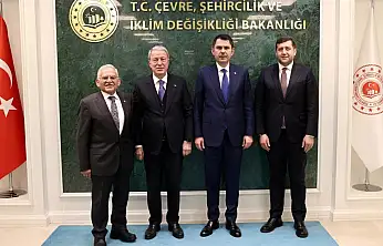 Başkan Büyükkılıç, Bakan Kurum ile projeleri paylaştı