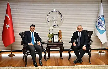 Başkan Büyükkılıç, Bakan Yardımcısı Poyraz ve Genel Müdür Eyigün'ü konuk etti