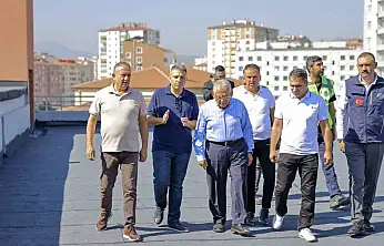 Başkan Büyükkılıç, Bedesten Katlı Otoparkı'ndaki çalışmaları yerinde inceledi
