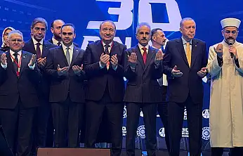 Başkan Büyükkılıç, Cumhurbaşkanı Erdoğan ile 30 Bin km Bölünmüş Yol Töreni'nde görüştü