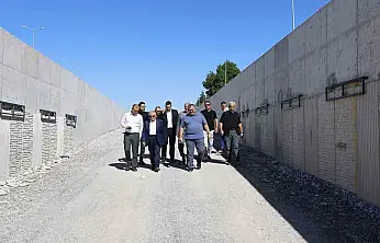 Başkan Büyükkılıç, DSİ-Yeni Sanayi Katlı Kavşağı Projesi'nde incelemelerde bulundu