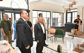 Başkan Büyükkılıç, MÜLHEM Kayseri Mutfağı'nda incelemelerde bulundu