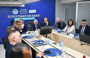 Başkan Büyükkılıç'tan 'teknik' buluşma