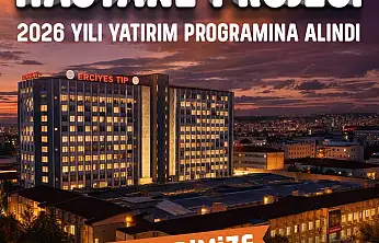 Başkan Büyükkılıç'tan 'yeni hastane' açıklaması