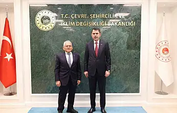 Başkan Büyükkılıç'tan Bakan Kurum'a ziyaret