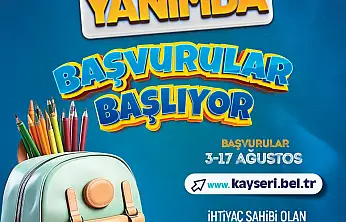Başkan Büyükkılıç'tan öğrencilere 5 bin TL'lik kırtasiye-beslenme desteği: başvurular 3 Ağustos'ta