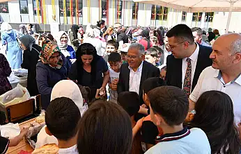 Başkan Büyükkılıç'tan okullardaki bahar coşkusuna yakın ilgi