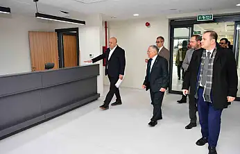 Başkan Büyükkılıç'tan Saffet Arslan Palyatif Bakım Merkezi'ne yakın takip