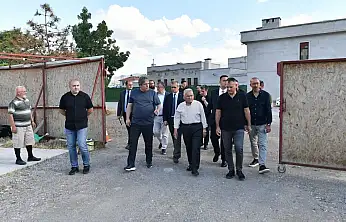 Başkan Büyükkılıç, Tarihi Kayseri Mahallesi'nde 3. etap çalışmalarını yerinde inceledi