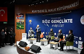 Başkan Büyükkılıç ve Genel Başkan Yardımcısı Kaya gençlerle buluştu