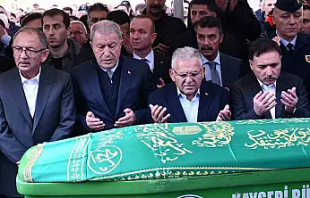 Başkan Büyükkılıçın ağabeyi Ramazan Büyükkılıç toprağa verildi