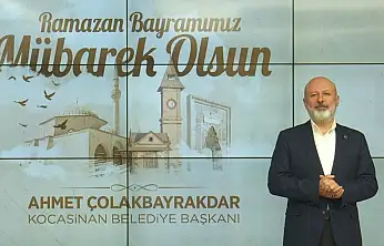 Başkan Çolakbayrakdar: 'Bayram, gönüllerin buluştuğu en güzel zamandır'