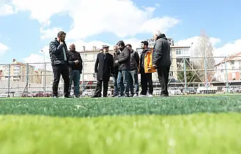 Başkan Çolakbayrakdar: 'Her alanda gençlerimizin yanındayız, geleceğin sporcuları bu statta yetişecek