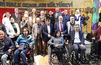 Başkan Çolakbayrakdar, engellilerin gönüllerine dokundu