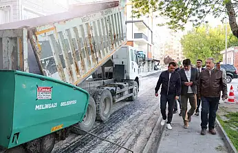 Başkan Palancıoğlu sabahın ilk ışıklarında sahada