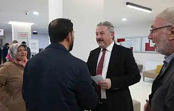 Başkan Palancıoğlu veznede emlak vergisini ödedi